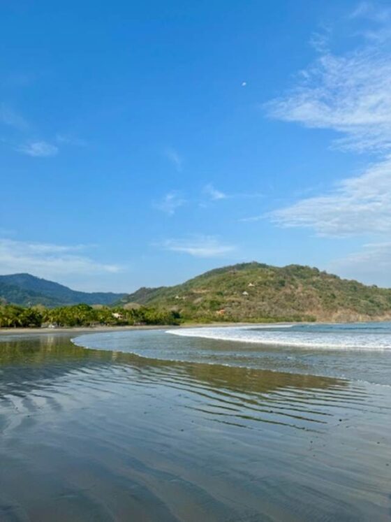 The Pacific coast at the Costa Rica retreat &mdash; an afternoon at the ocean&rsquo;s edge.